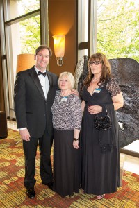 Kevin McBrien, Susan Brosnan and Camille Cavallo at the Boeing Awards Banquet