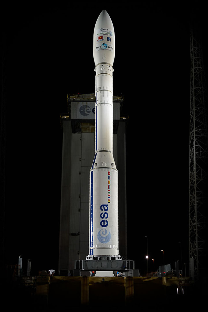 Arianespace Vega Northop-Grumman RQ-8A “Fire Scout" Tactical Unmanned Aerial Vehicle (VTUAV) System